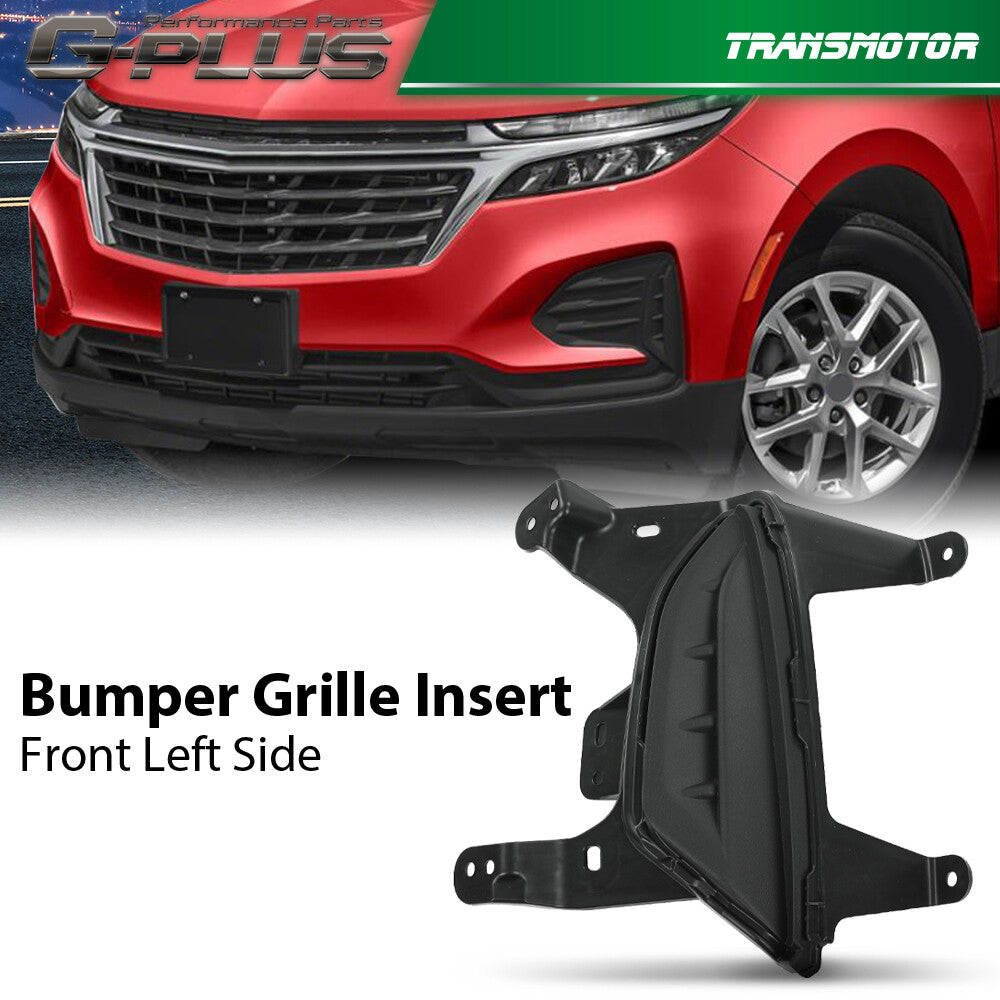 Insert for Equinox 22-23 front drive left bumper grille- v