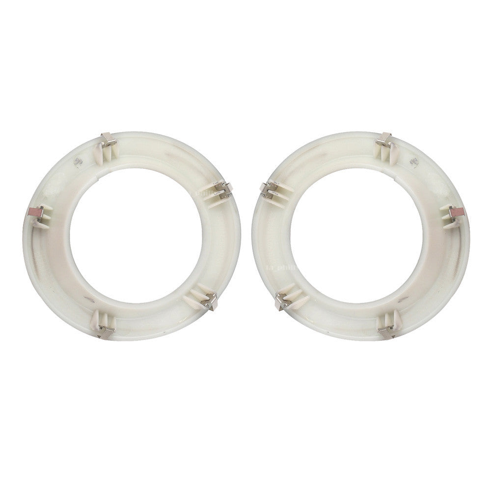 Pair Primed Fog Lamp Light Bezel For 2002-2009 for Land Rover for Range Rover Left Right