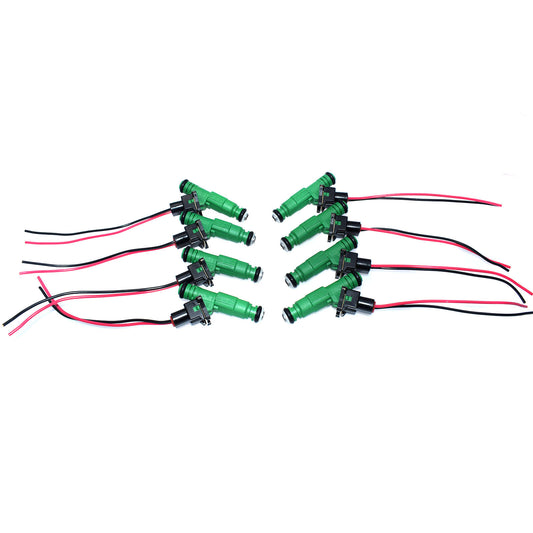 sets fuel injector and wiring harness plug for for VW for Audi for Volvo 42lbs/hr 440cc- v