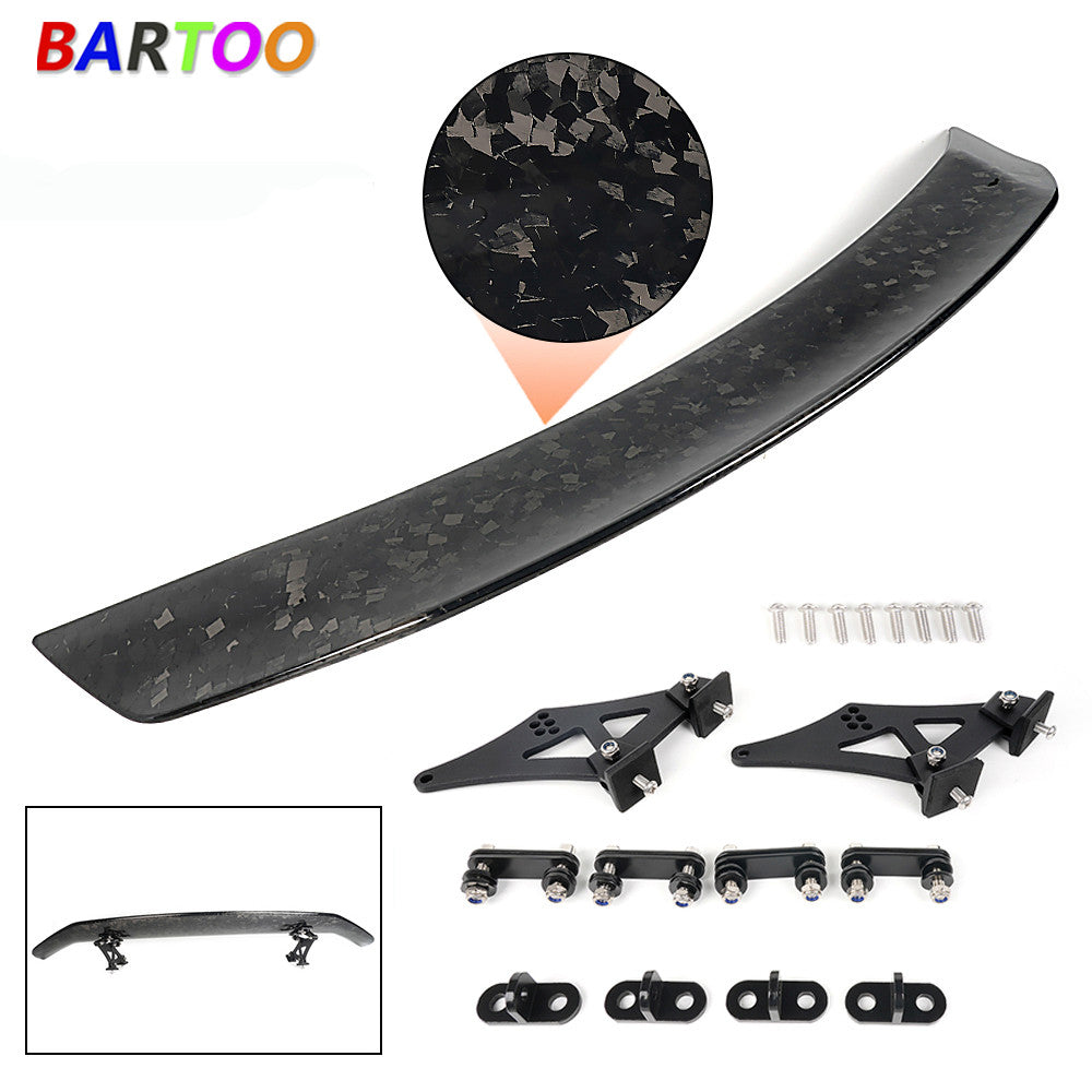 Universal Spoiler Car Tail Trunk Spoiler Rear Wing 100% Forged Carbon GT 53'' Q