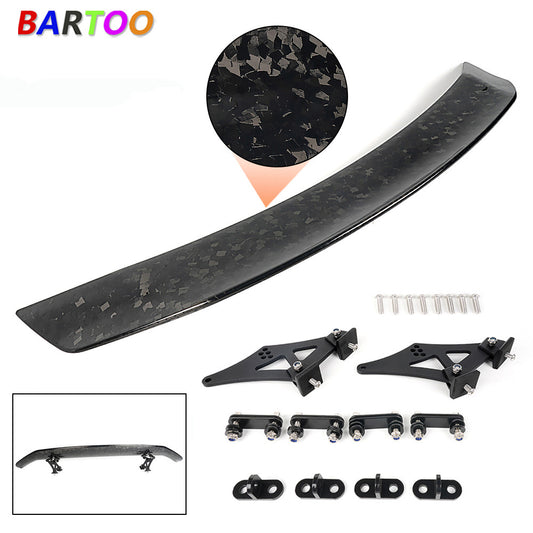 Universal Spoiler Car Tail Trunk Spoiler Rear Wing 100% Forged Carbon GT 53'' Q