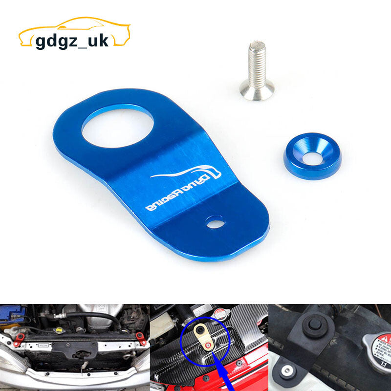 Blue Aluminum Radiator Stay Mount BracketWasher for Honda for Civic EK S2000 for Acura