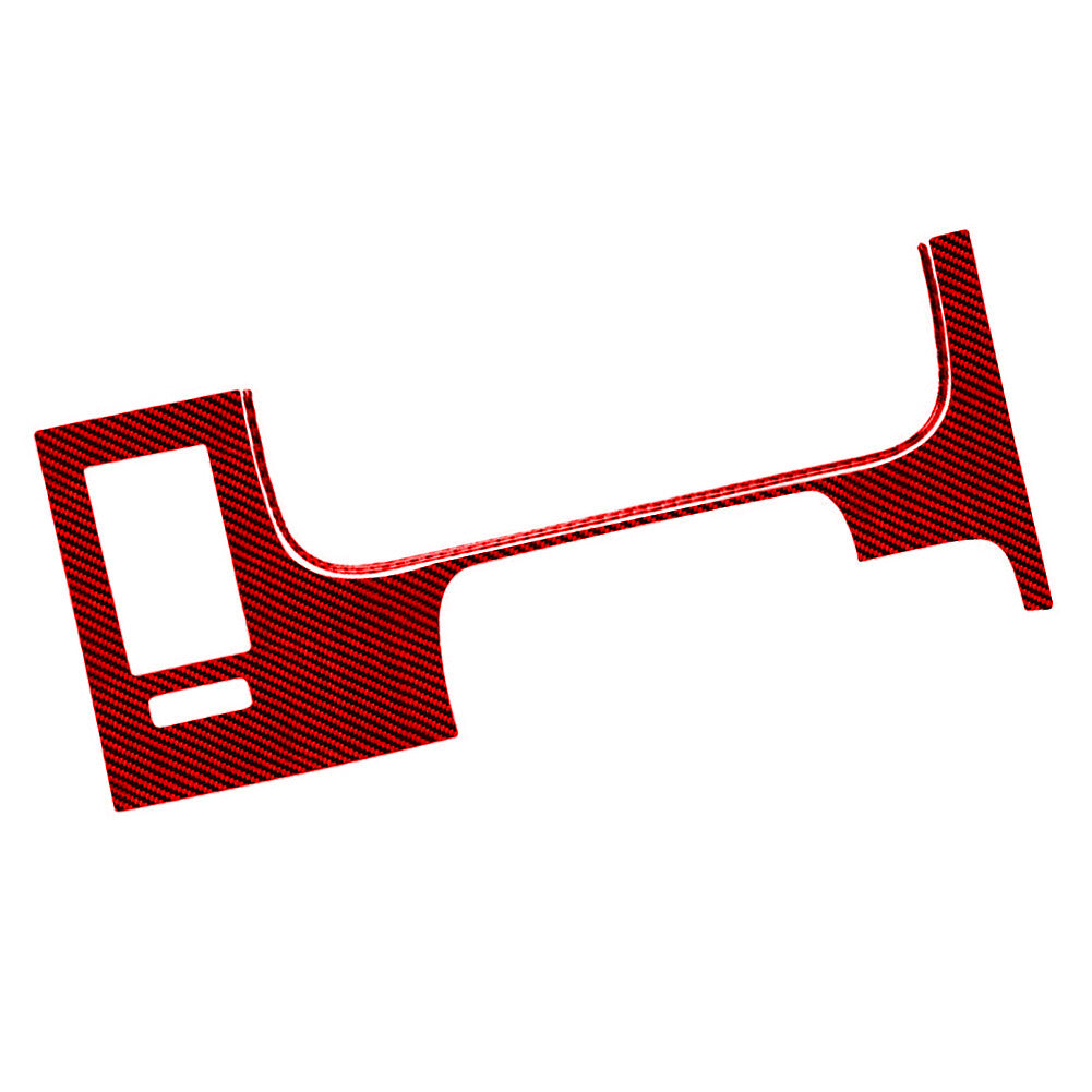 Red Carbon Fiber Rear Door Handle Trim for Land Rover Discovery Sport 2015-2019 v