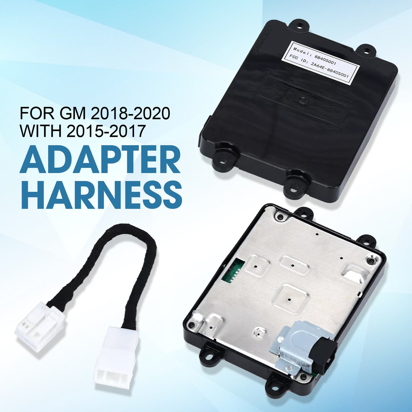 For 2018-2020 GM w/ 2015-2017 Adapter Harness Wireless Charging Module 13521066