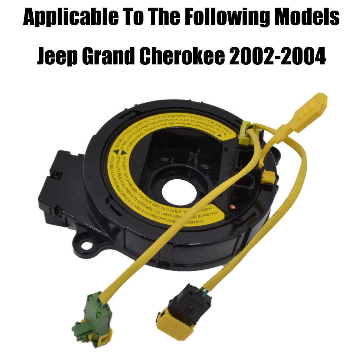 Clock spring 56042770AF compatible with 2002-2004 for Jeep Grand Cherokee.