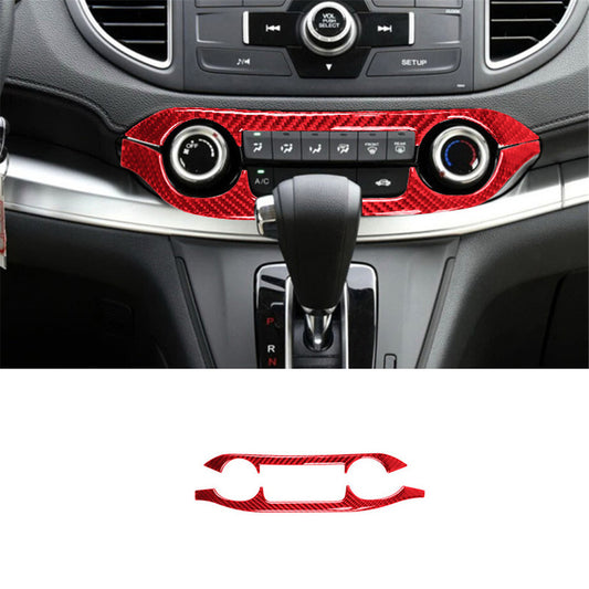 4X Storage Cover Trim Strips Carbon Fiber Sticker for CADILLAC CTS SPORT 2008-UP v
