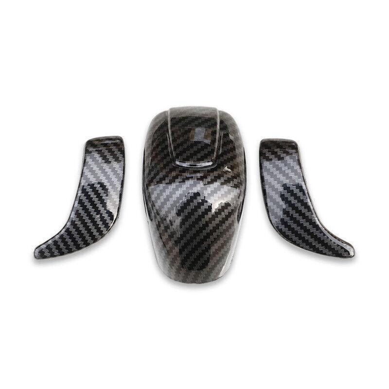 for Nissan Sylphy Sentra 2020-2022 Carbon Fiber Gear Shift Knob Shifter Lever 3