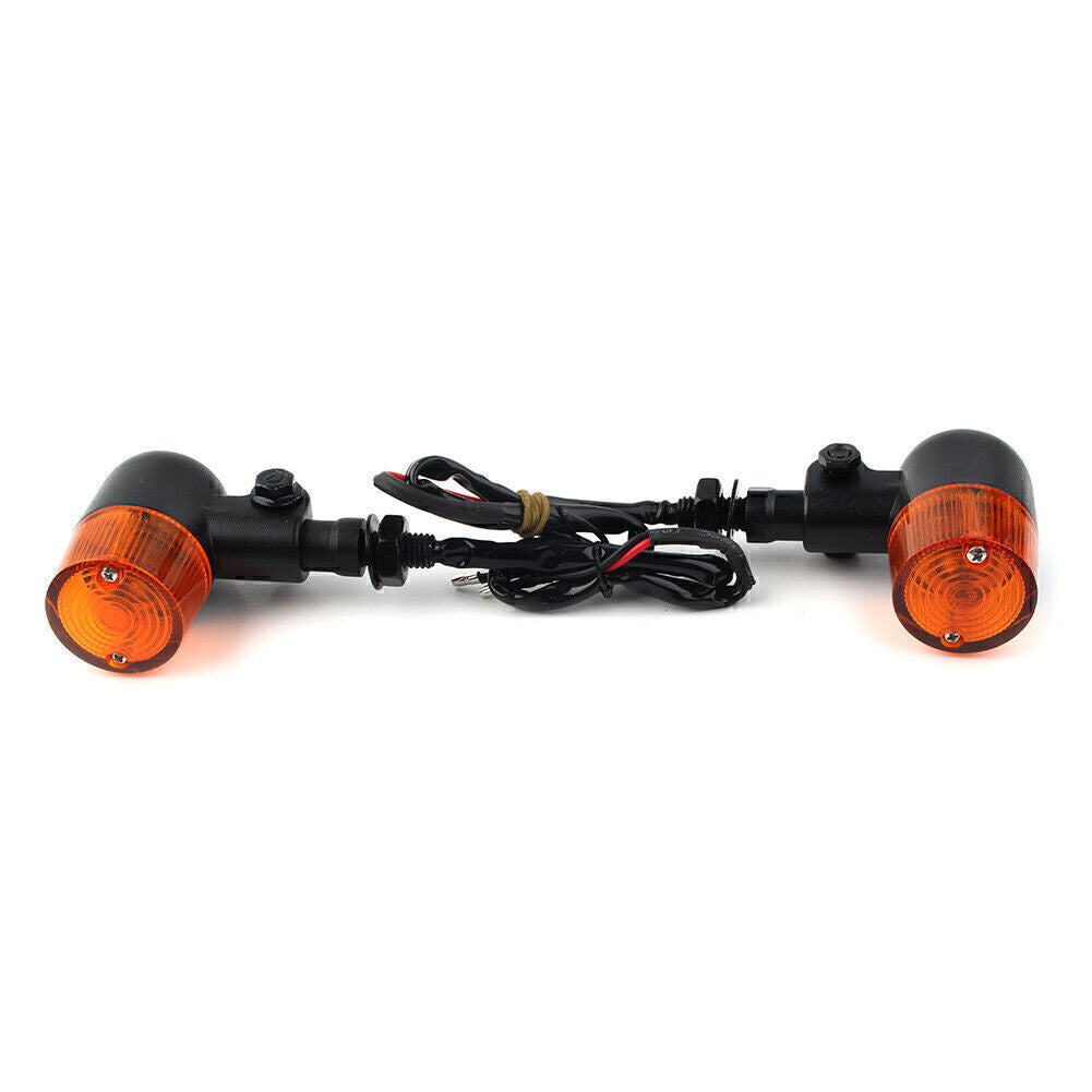 for Harley for Honda for Kawasaki for BMW 2x Motorcycle Amber Turn Signal Brake Light Q