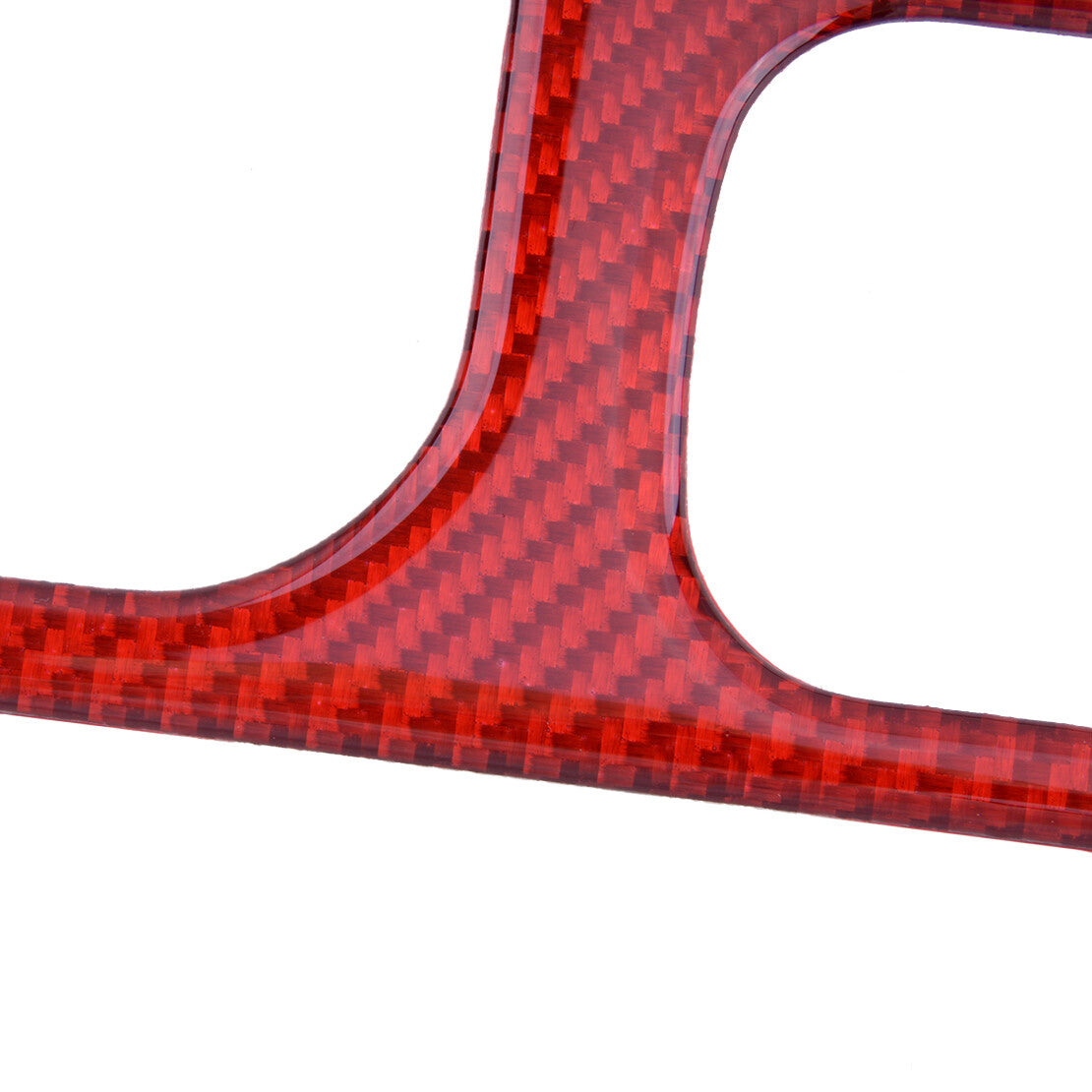 Carbon Fiber Cup Holder Panel Trim Cover Sticker Fit for for Dodge for Challenger New v