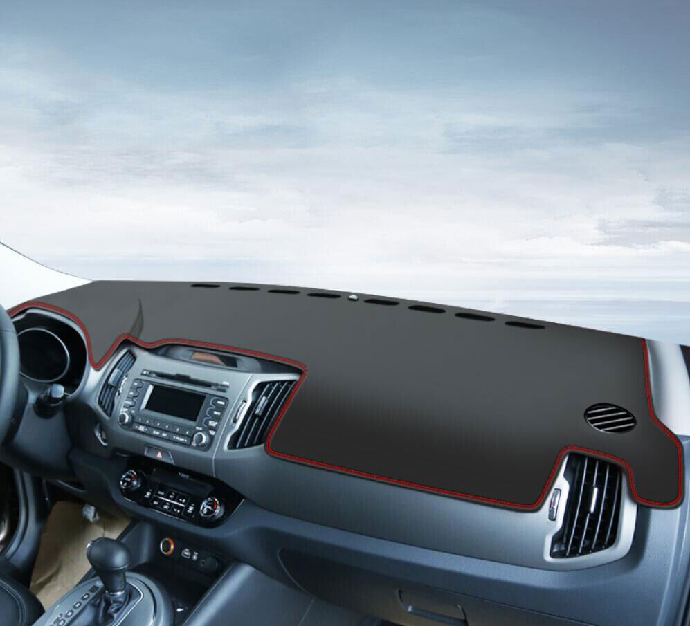 1X PU leather Dashboard Dash Mat Non-slip DashMat Shade for Kia Sportage 2011-15