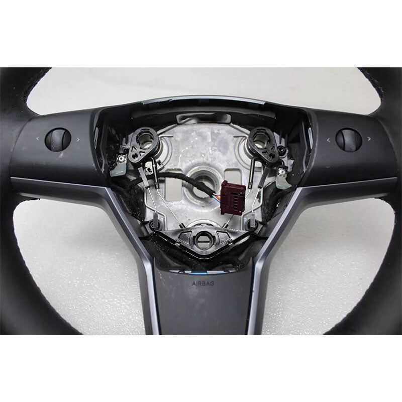 Brand new 1490214-00-B heated leather steering wheel suitable for Tesla Model 3 Y