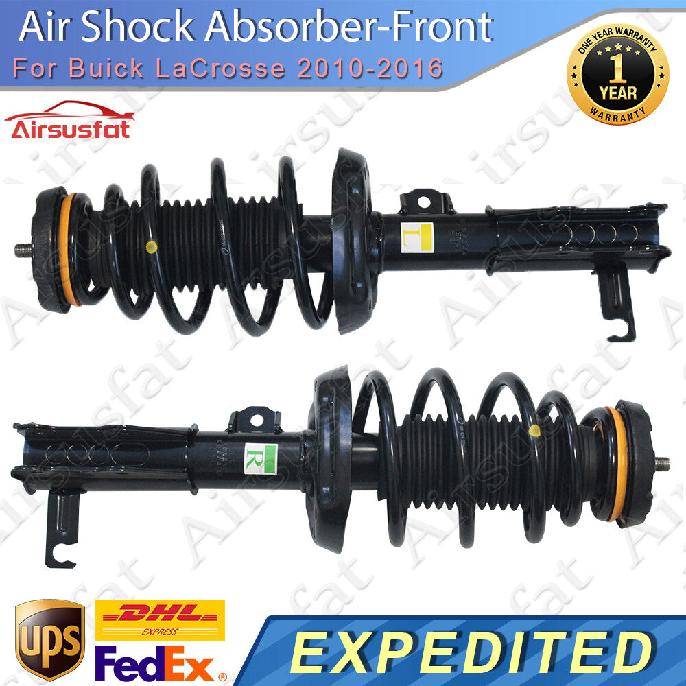 2x Front LeftRight Shock Assembly without Electric for Buick LaCrosse 2010-2016