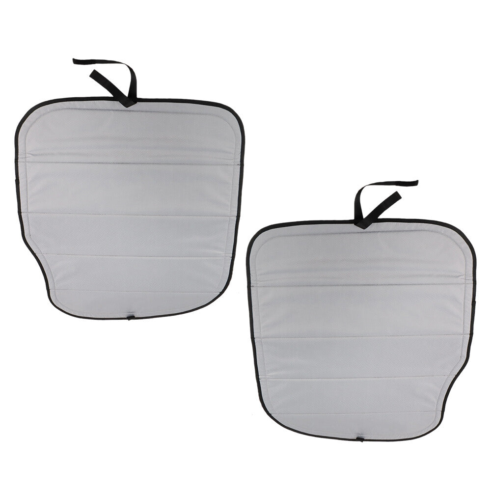 A pair of insulated rear door window covers for 2007-2018 Sprinter Van- n