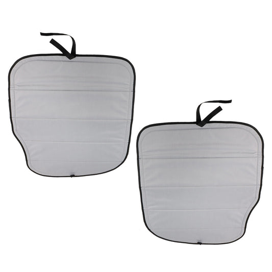 A pair of insulated rear door window covers for 2007-2018 Sprinter Van- n
