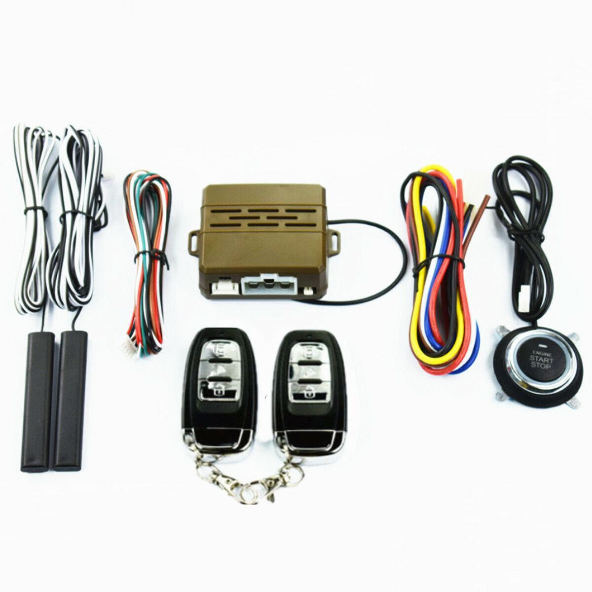 Start button remote alarm system keyless entry engine kit for cars SUVs n