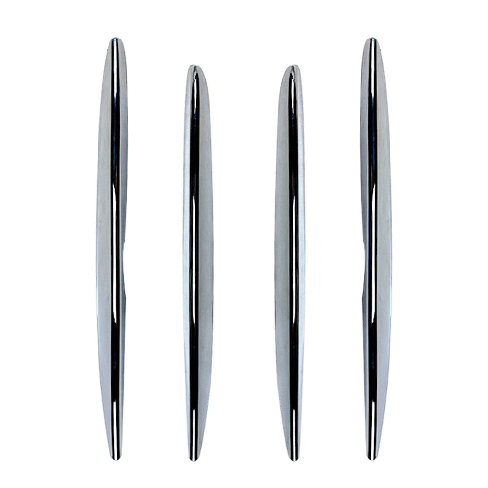 Front Fog Light Strip Trim Silver for Mercedes-Benz GLC Class X253 C253 2016-19