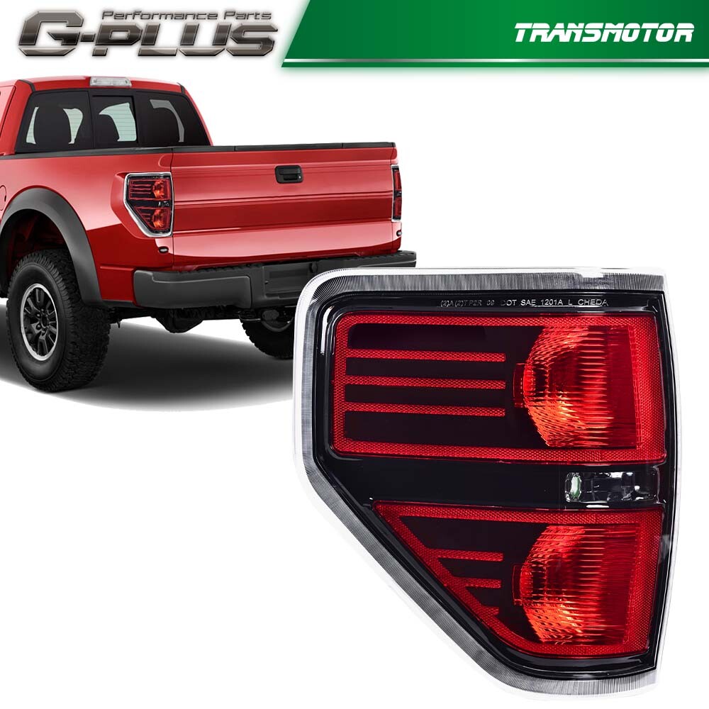 Rear Tail Light Brake Light Left Driver Side Fits 2009 - 2014 for Pickup - v