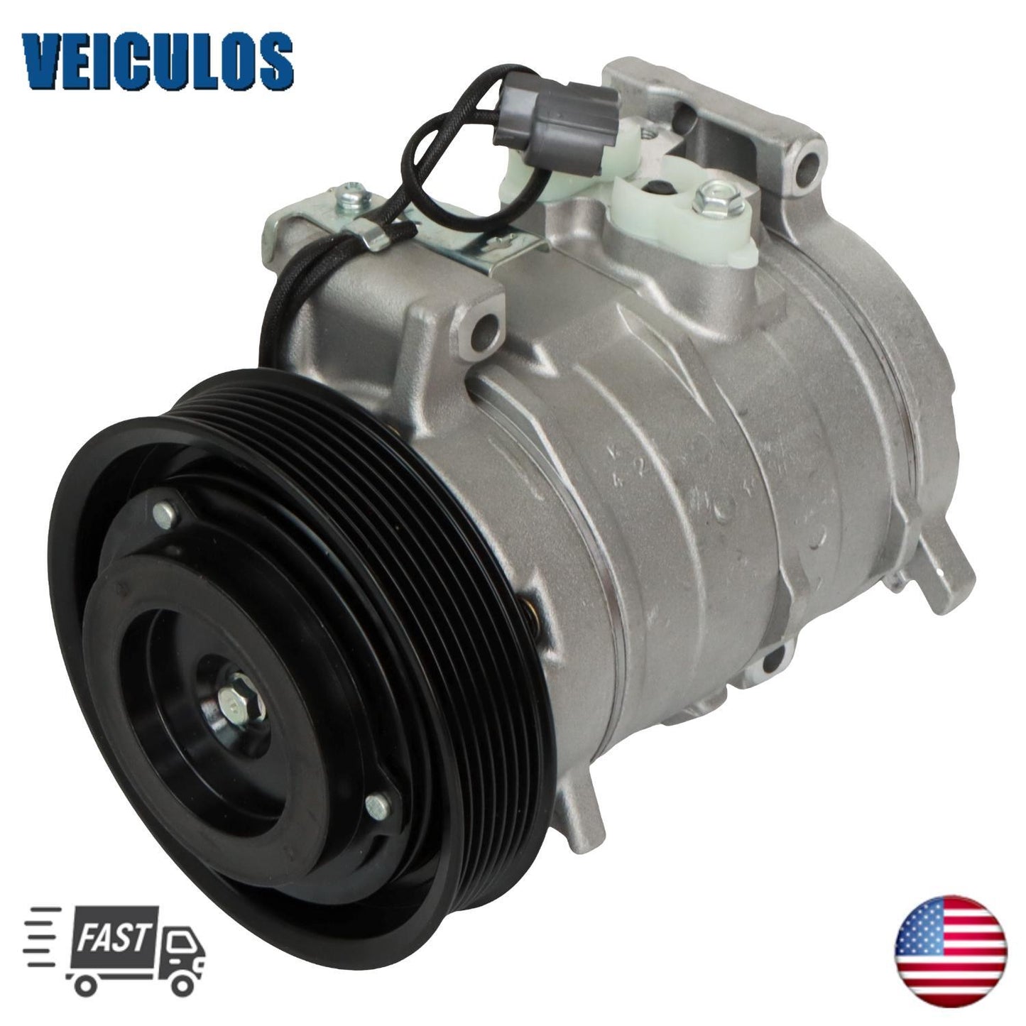 AC A/C Conditioner Compressor w/Clutch for Honda Accord 2.4L 2003-2007 CO28003C
