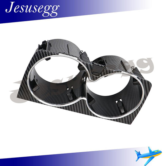 Fit For 2018-20 for Mercedes-Benz S550 Fiber Carbon Front Center Console Cup Holder Q