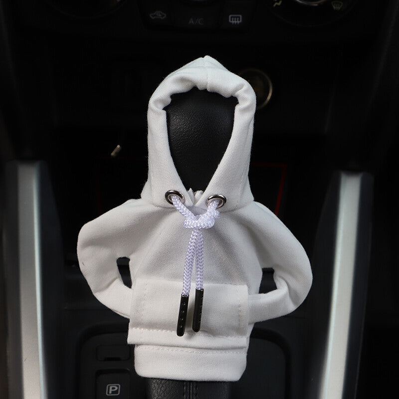 Car Gear Shift Cover Shift Knob Hoodie Gear Shift Funny Sweater Hoodie Protector Q