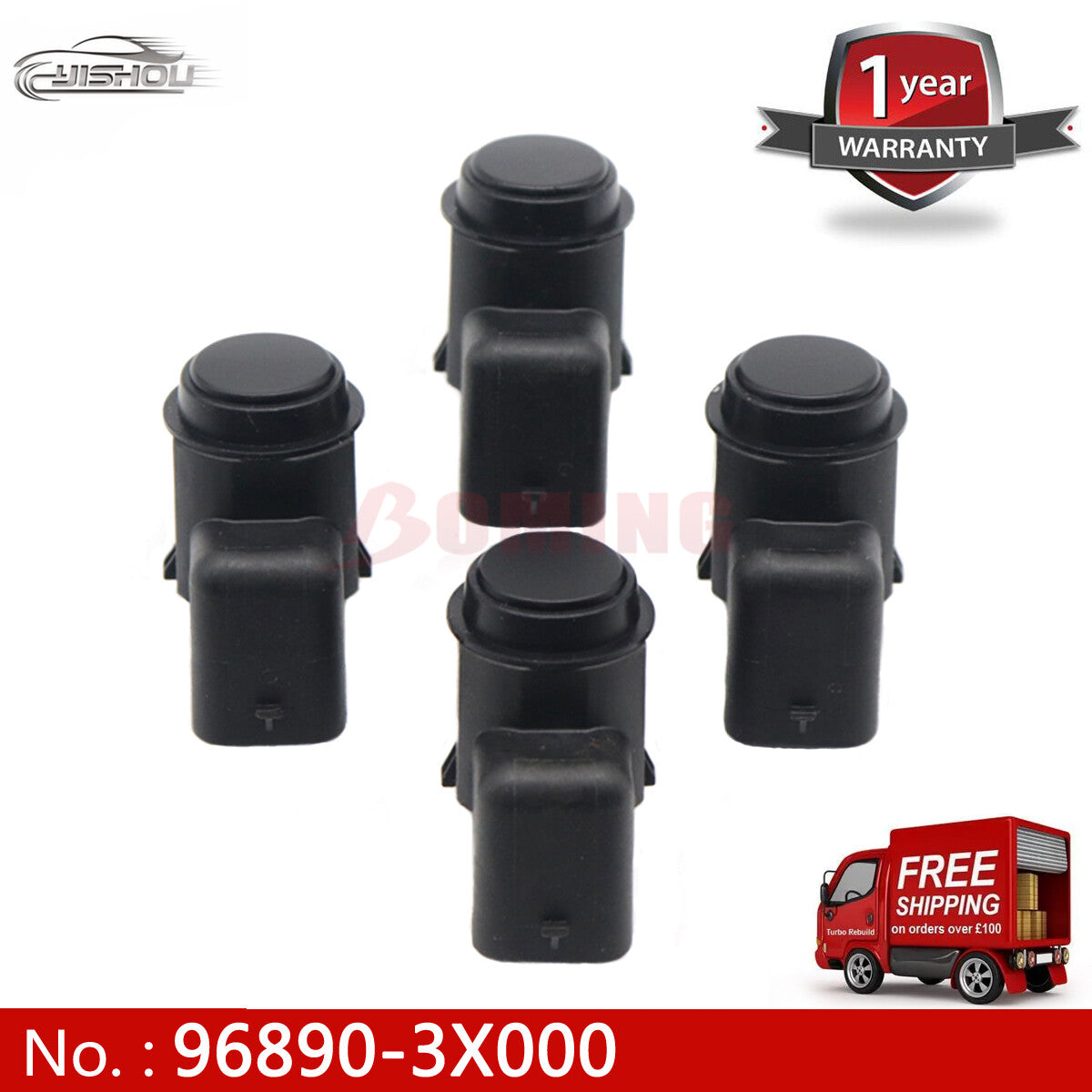 4-pack x96890-3X000 PDC parking sensors for Hyundai for Elantra MD Azera 968