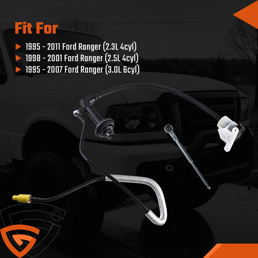 Pre-Filled Clutch Master Cylinder Slave Line For 95-11 for Ford Ranger 2.3 2.5 3.0L
