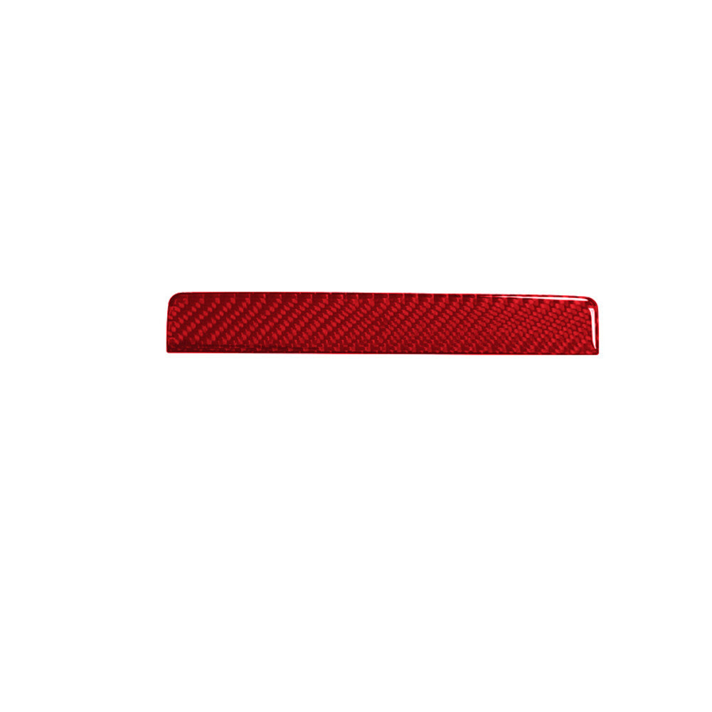 Red Carbon Fiber Rear Console Panel Trim for Land Rover Discovery Sport 2015-19 v