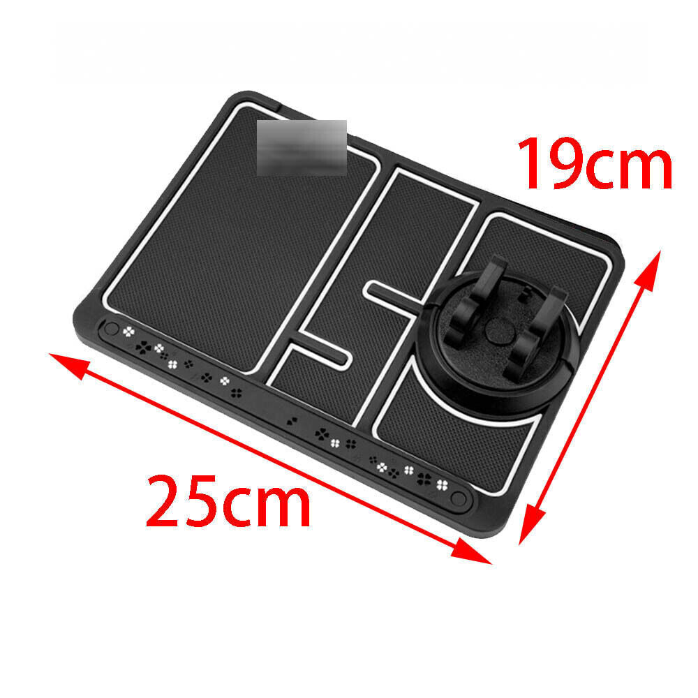 Non-Slip for 4-in-1 Car, Cool Glow-in-The-Dark Phone Pad Universal Q