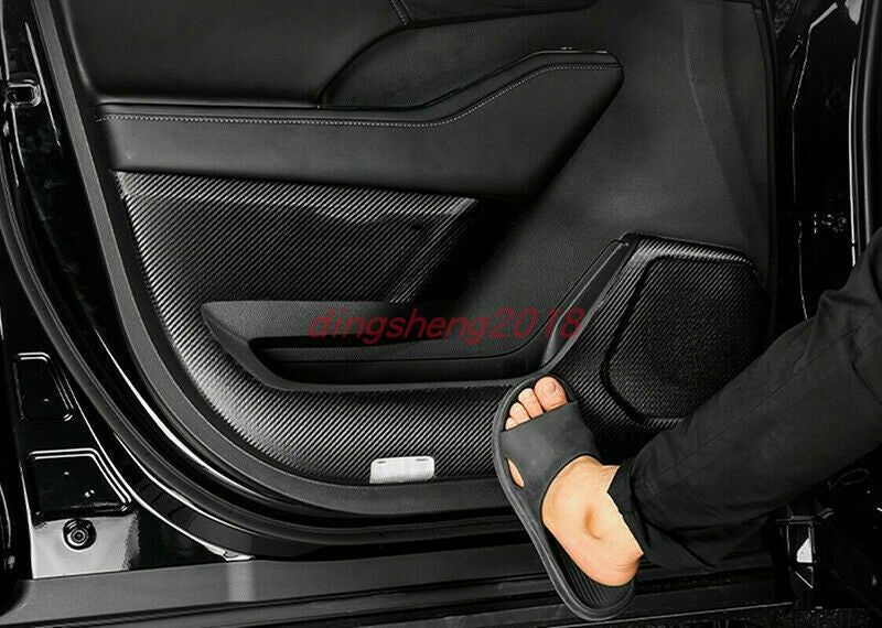 For Highlander 2020-2023 Black Glass Window Lock Control Switch Stickers v