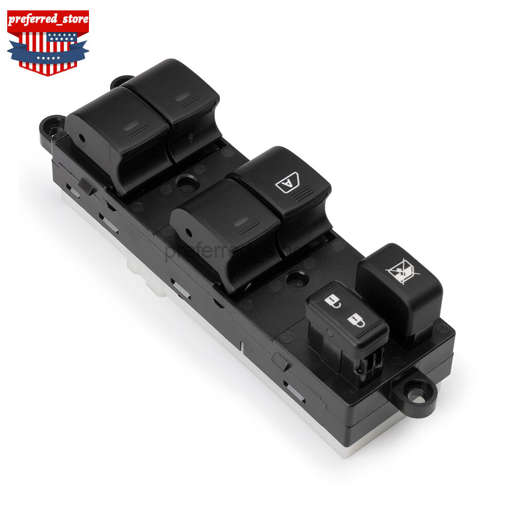 Brand new driver's side main power window control switch for 2007-2012 Sentra models. v
