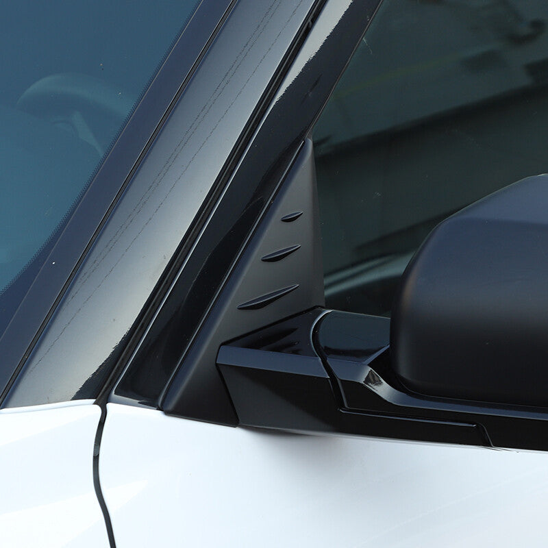 4-Piece Red ABS Door Glass Lifting Frame Cover Trim for Nissan Titan 2016-2023 USA