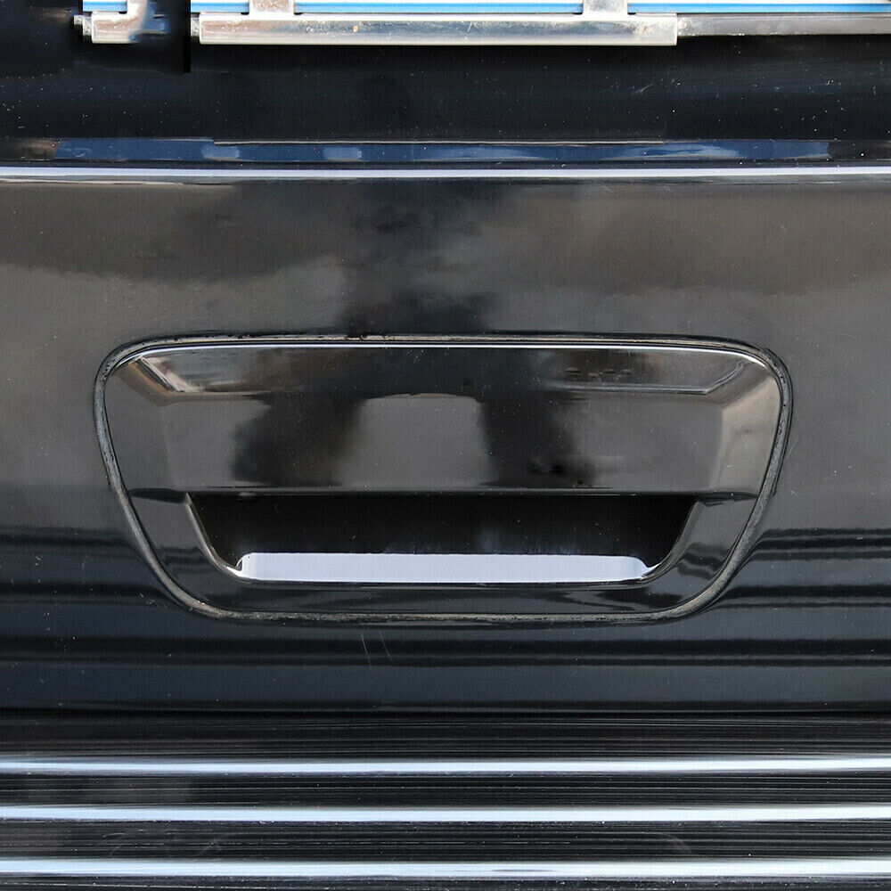 Glossy Black Trunk Tailgate Handle Cover Trim for Jeep Grand Cherokee 2011-2021