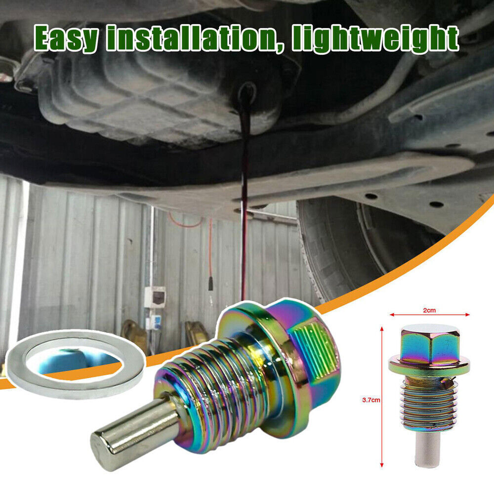 M14¡Á1.5 Engine Magnetic Oil Drain Plug Screws Nut Bolt Sump Nut Car Accessories