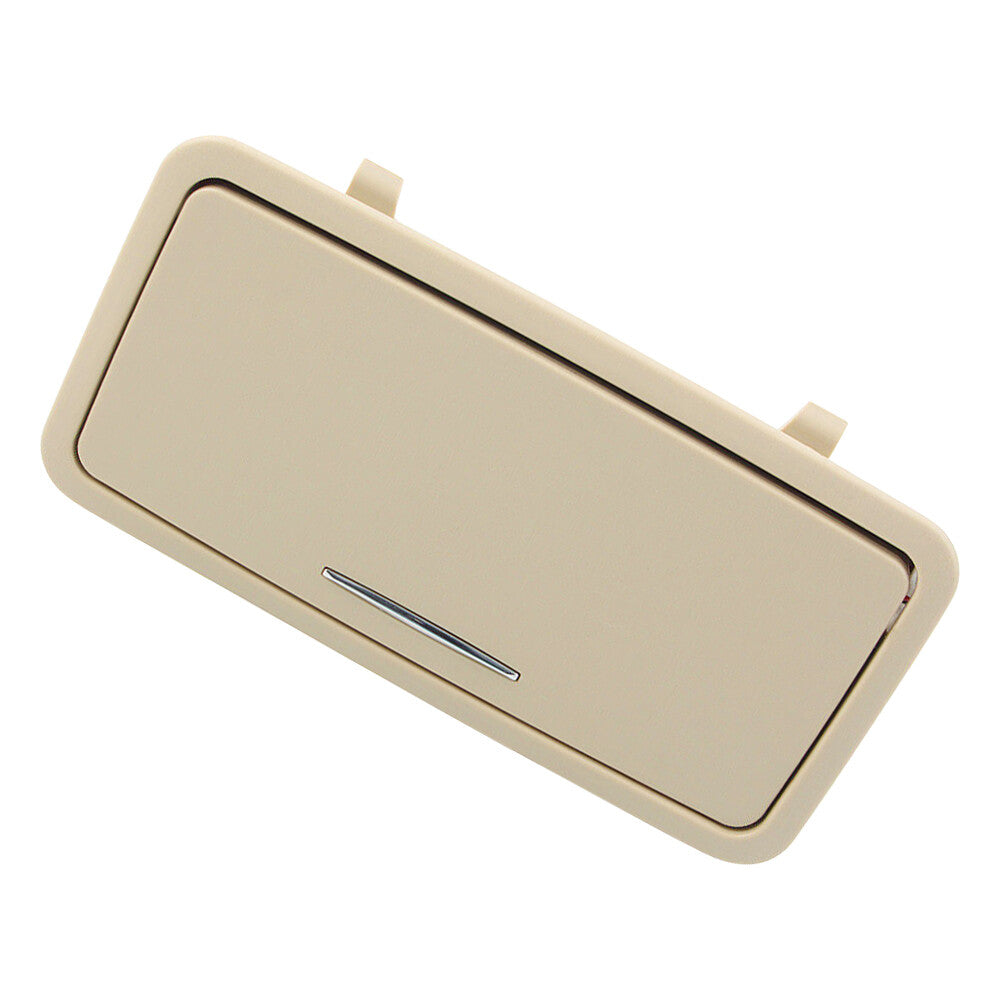 Rear Row Vanity Mirror Makeup Mirror With Lights for 2010-2019 for Jaguar XJ - Beige Q