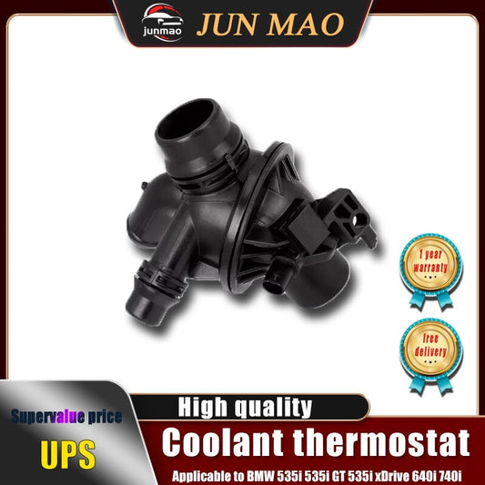 for BMW 535i 535i GT 535i xDrive 640i 740i Engine coolant Thermostat 11537580627 Q