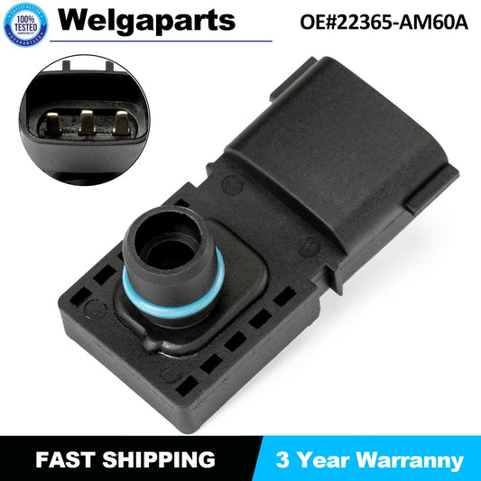 1x 22365-AM60A MAP Fuel Pressure Sensor Gas Rear for NISSAN for INFINITI Q60 QX70 US