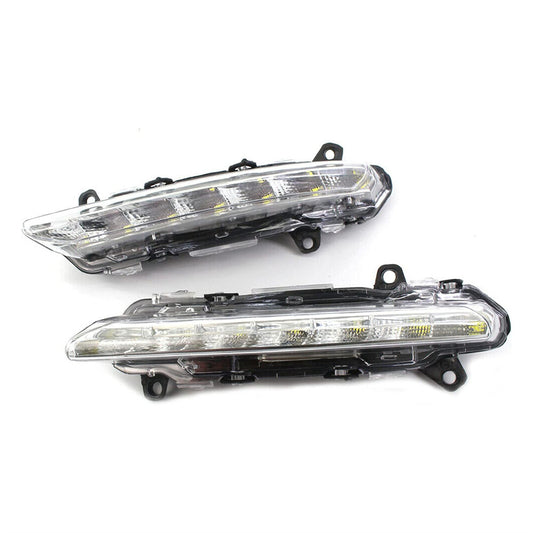 PAIR Fog Lights Daytime Running Lamps for Mercedes-Benz W204 C300 C350 2008-2014 Q