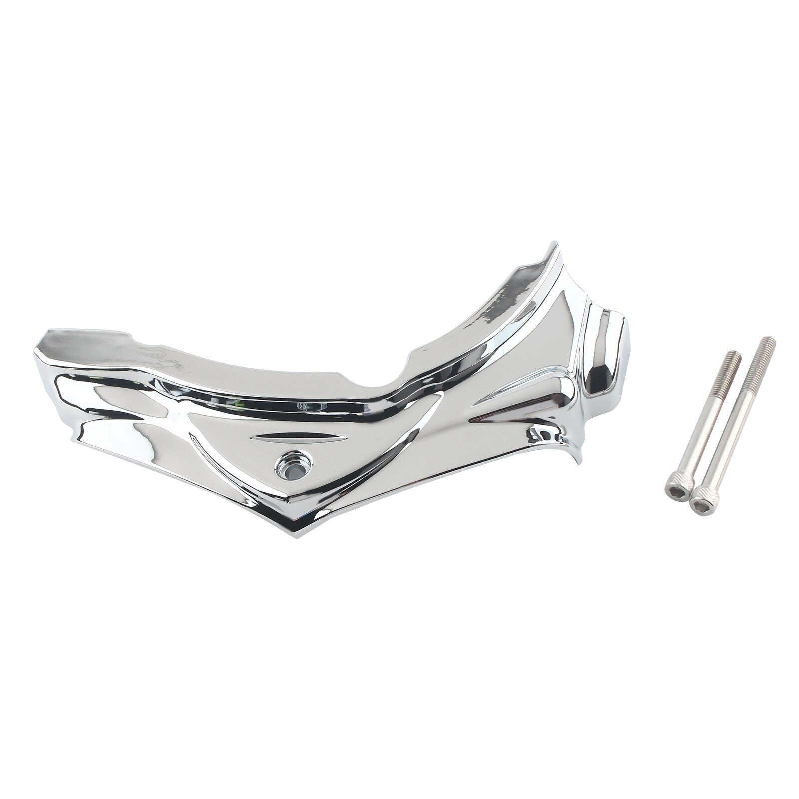 Chrome Cylinder Base Side Cover for Harley Heritage Softail FLSTC FLSTN 2007-17 Q
