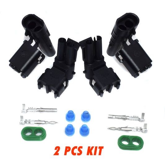 Brand new 2-pin male and female sealed connector kit 12015792, 12010973 (2 pieces) n