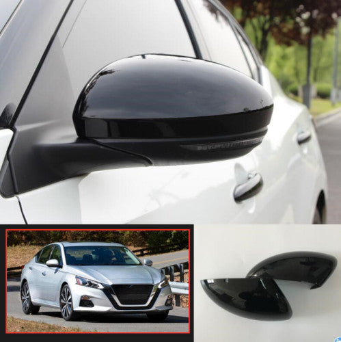 For Highlander 2008-2013 Black Wood Grain Door Armrest Strip Cover Trim v