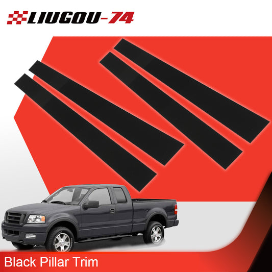 Cab Crew Piano Pillar Trim  for ford  F150 1997 - 2003 4-Piece Pillar Trim