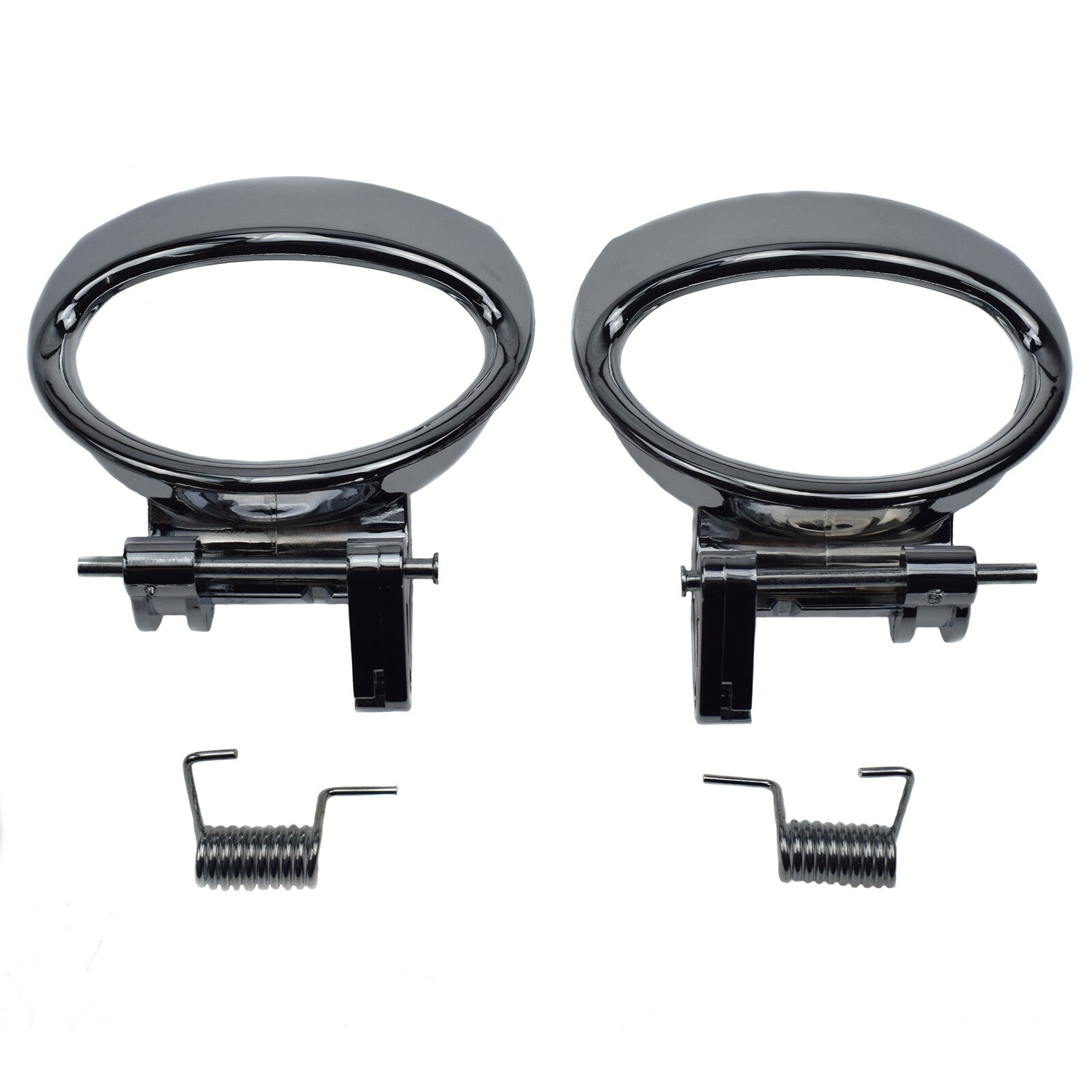 A pair Door Handles Front Rear Left Right Interior Chrome for Chevy HHR 2006-11