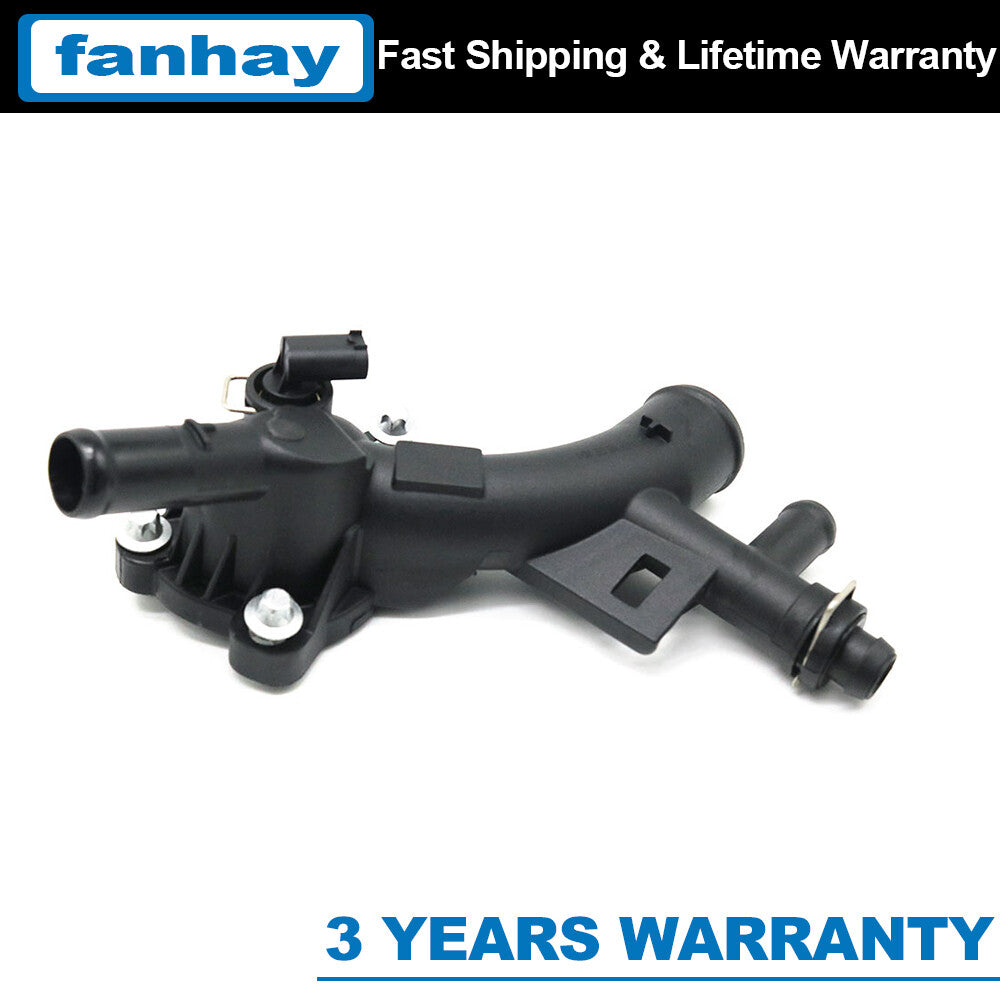 1X Engine Coolant Water Outlet W/ Hose for Chevy for Cruze Sonic for Buick Encore 1.4 Q