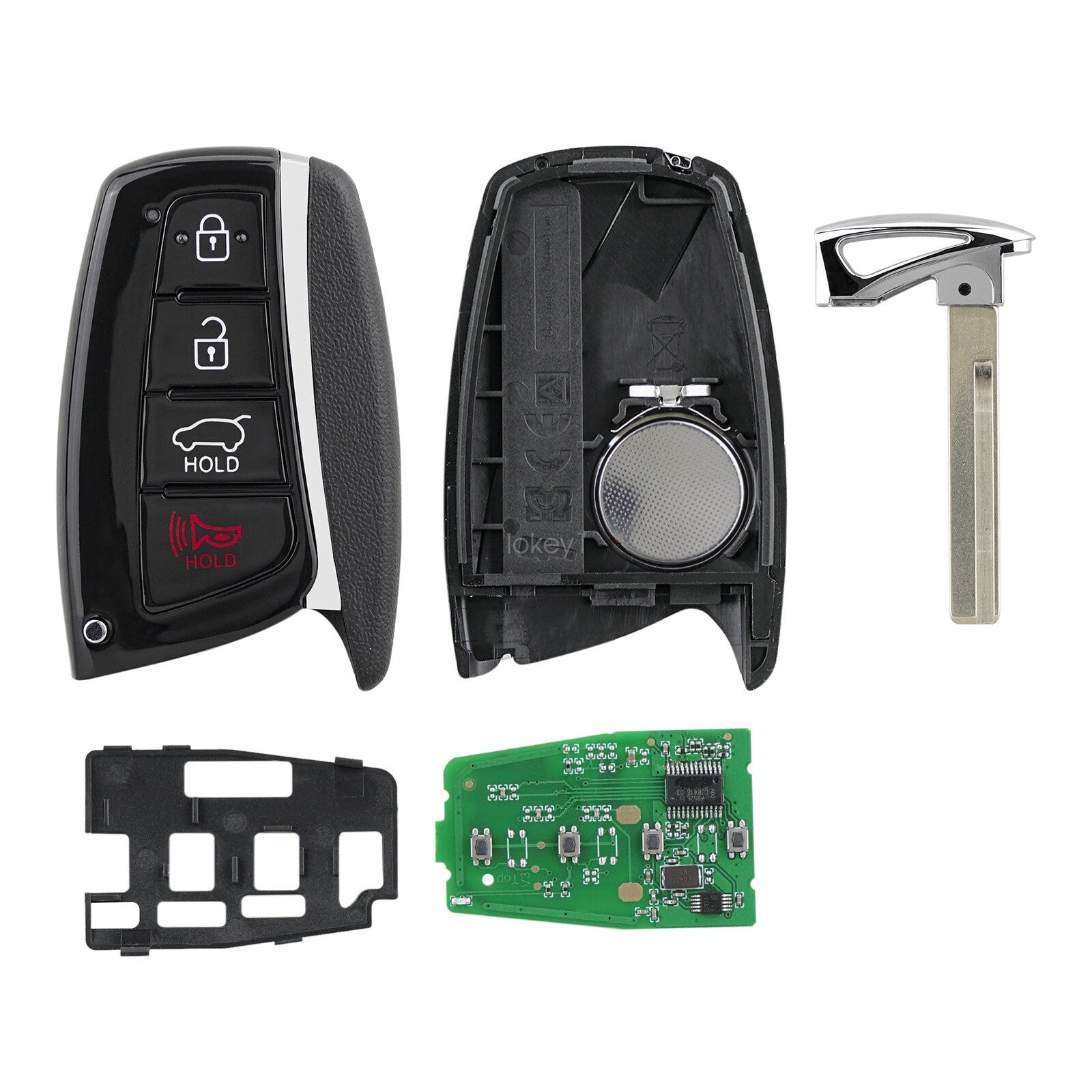 for Hyundai Santa Fe 2013 2014 2015 2016-2018 for Smart Key Remote Fob 95440-4Z200 Q