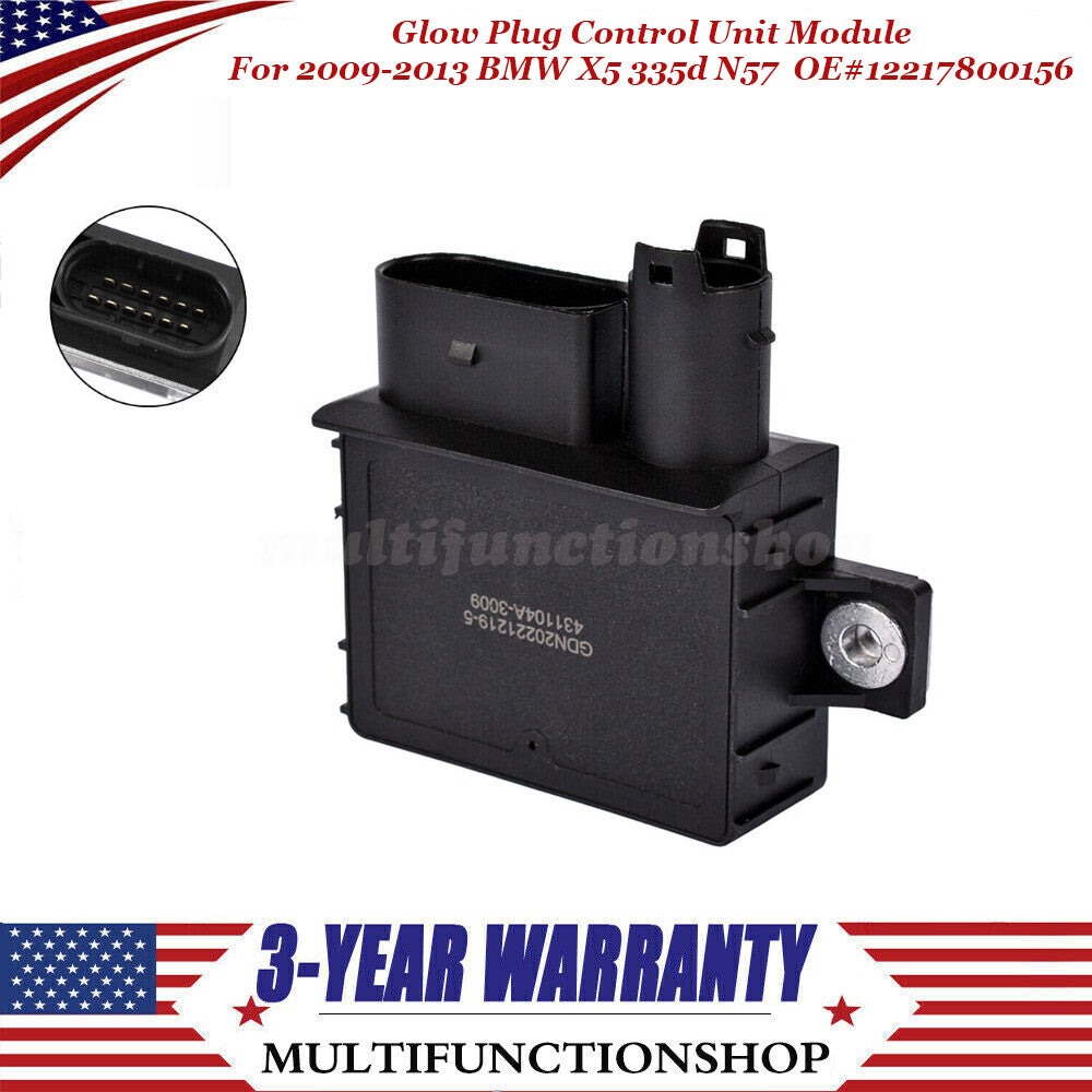 Illuminated plug control unit module 12217800156 is suitable for BMW E92, E93, 325d, N57, and 330d. Q