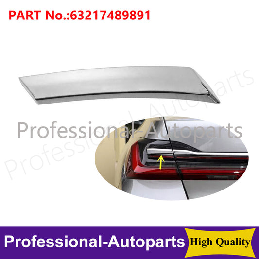 Rear Left Tail Brake Light Trim Strip Chrome for BMW G12 740i 750i 750Li 20-2022