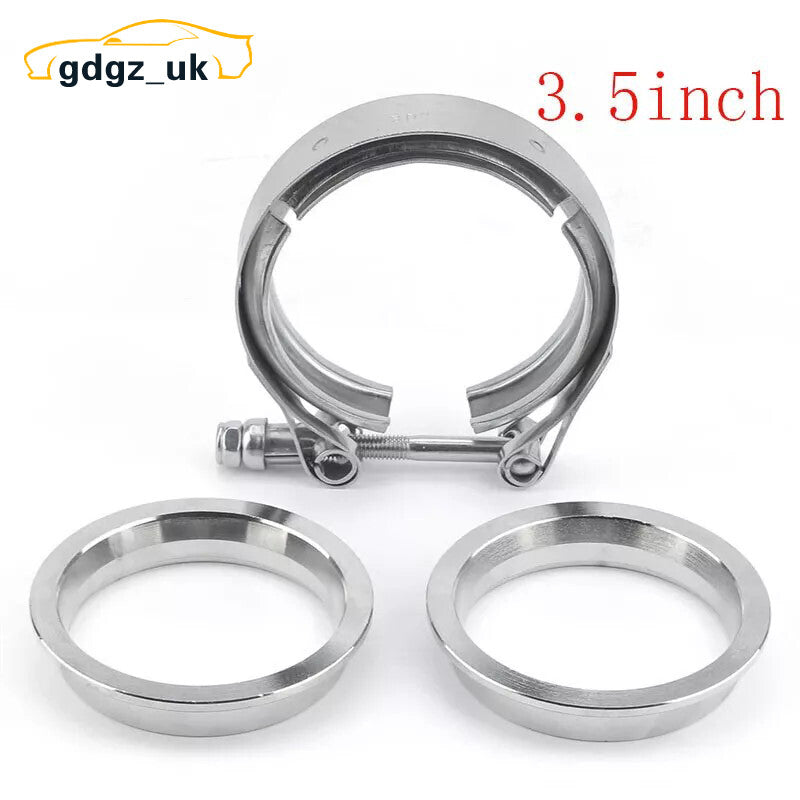 3.5 Stainless Steel V-Band Clamp Mild Steel Flange V-Band for Exhaust Downpipe