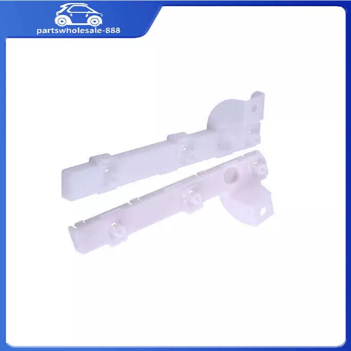 White front bumper bracket clip for Mitsubishi Lancer (excluding EVO 2008 - 2017 LR).
