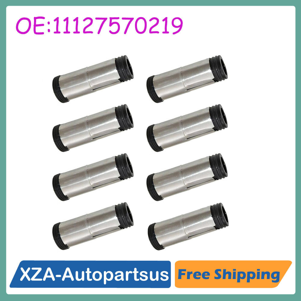 Set of 8 Spark Plug Tube Sensor Seal for BMW E53 E60 E63 E64 E65 E66 E70 for X5 E53 Q