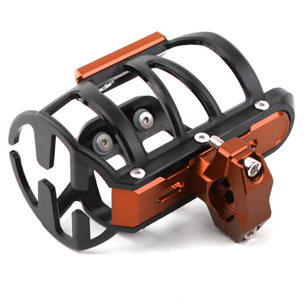 Orange Beverage Water Bottle Drink Cup Holder Stand for BMW R1250 1200 GS ADV LC Q